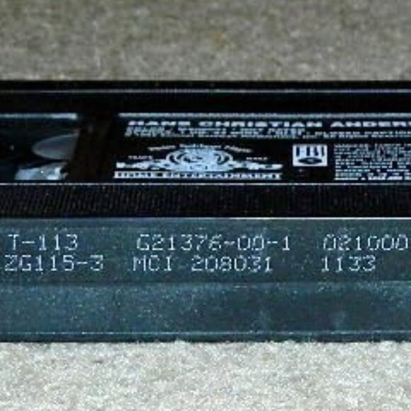 Hans Christian Andersen VHS Clamshell Danny Kaye - Picture 10 of 10